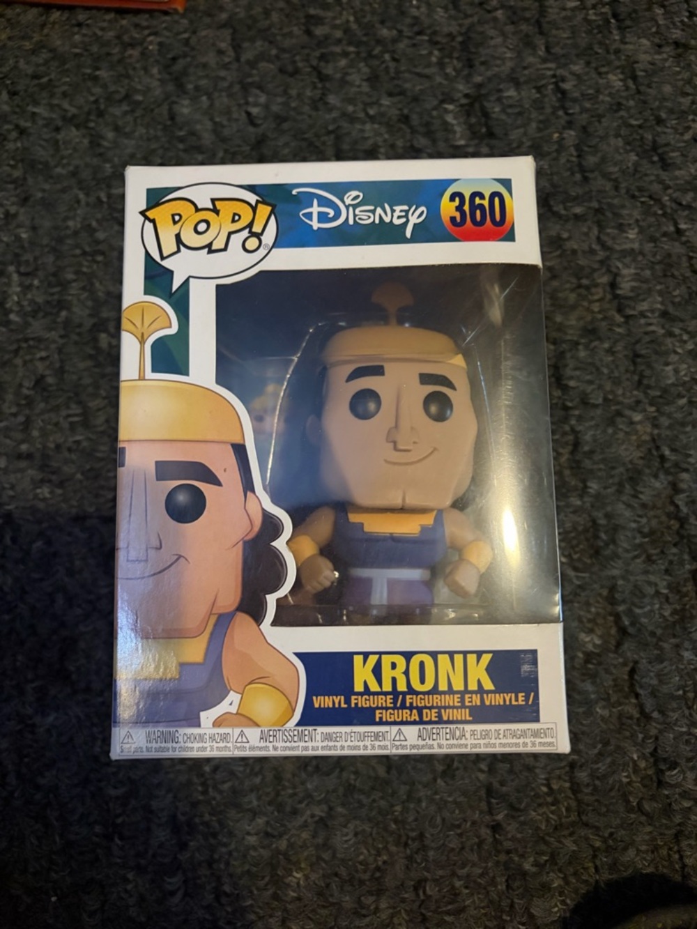 NIB Funko pop disney the emperors new groove kronk #360